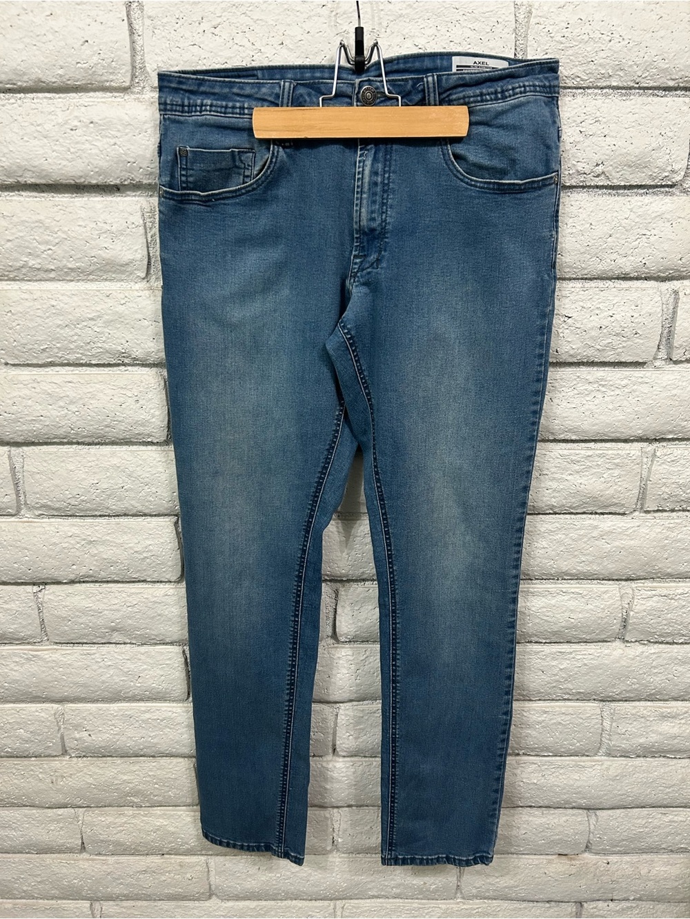 Buffalo David Bitton Axel Slim Stretch Jeans 34x34 Medium Wash